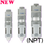 Filtros de ar da Série FRZ FNZ (fio NPT)